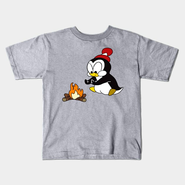 Chilly Willy Woodfire - Woody Woodpecker Kids T-Shirt by LuisP96